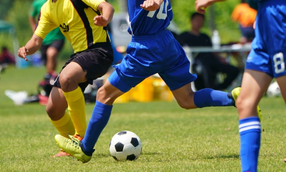 サッカーでのスポーツ障害